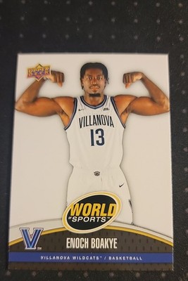 2025 Upper Deck World of Sports - Enoch Boakye #261 (RC) Villanova Men's Hoops 