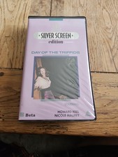 Day of the Triffids Betamax Tape Prism Entertainment 1985 1860 Silver Screen Ed
