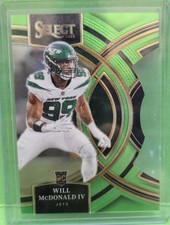 2023 Panini Select #192 Will McDonald IV Neon Green Prizms Die Cuts #/499