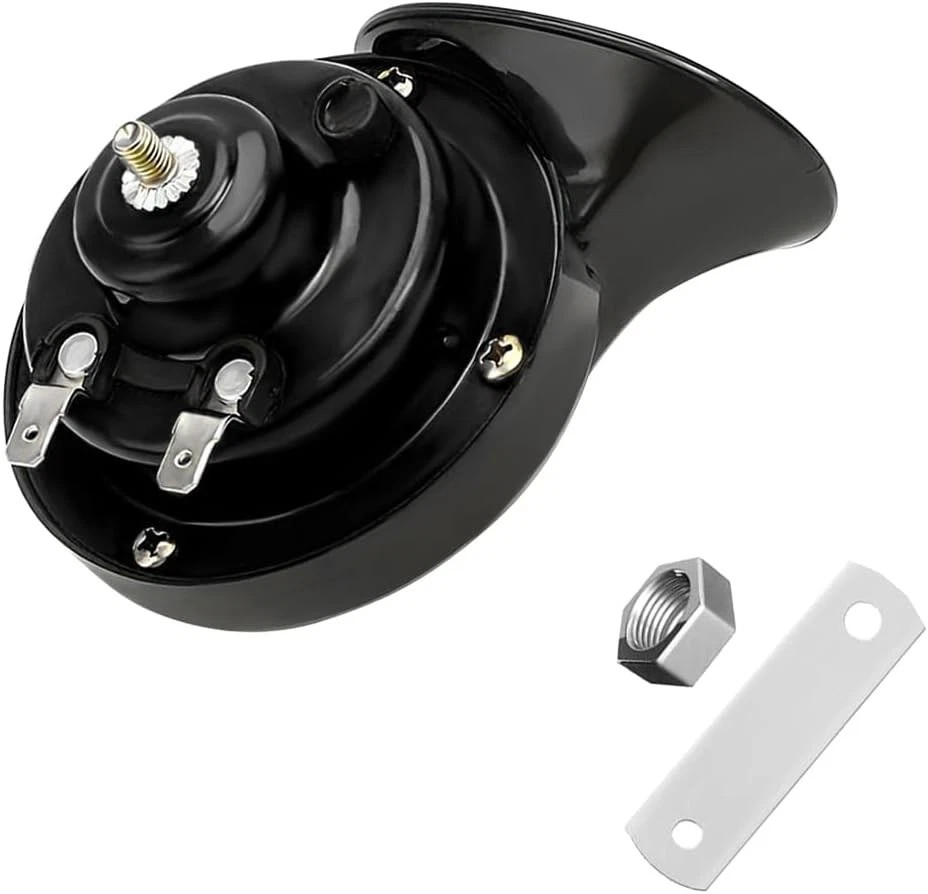 300DB Super Loud Car Horn, 12V Waterproof Durable Auto Air Electric Black