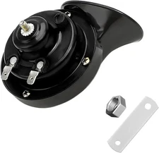 300DB Super Loud Car Horn, 12V Waterproof Durable Auto Air Electric Black