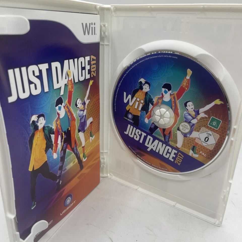 Juego Nintendo Wii Just Dance 2017 con manual publicación gratuita Foto 3 de 3