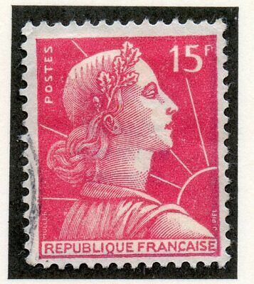 Stamp Timbre De France Cancelled No 1011 Marianne De Muller Ebay