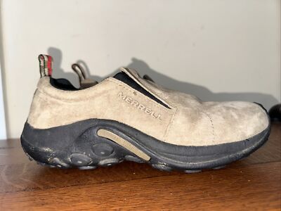 Merrell Women Jungle Moc Classic Taupe Loafers Shoes Suede SZ
