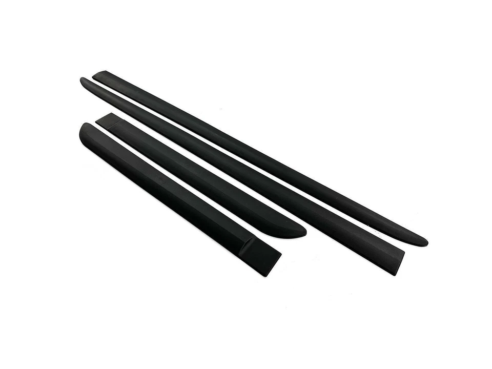 Listones de protección lateral protección de puerta para Citroen C-Elysee desde 2012 negro ABS listón de puerta - Imagen 4 de 4