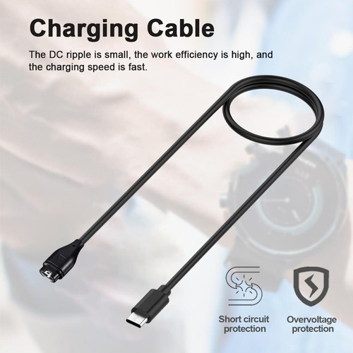 Watch Charger Adapter Smart Watch Accessories for Forerunner 265/265S/965 - Zdjęcie 3 z 10