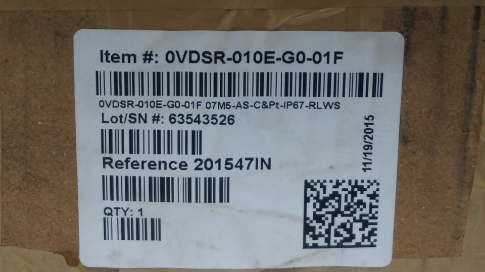 NEW RICE LAKE 0VDSR-010E-G0-01F LOAD CELL RL750161 - Image 3 of 3