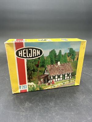 Heljan Kit B 203  Fachwerkhaus'' Timber Frame House - HO Scale Denmark NOB