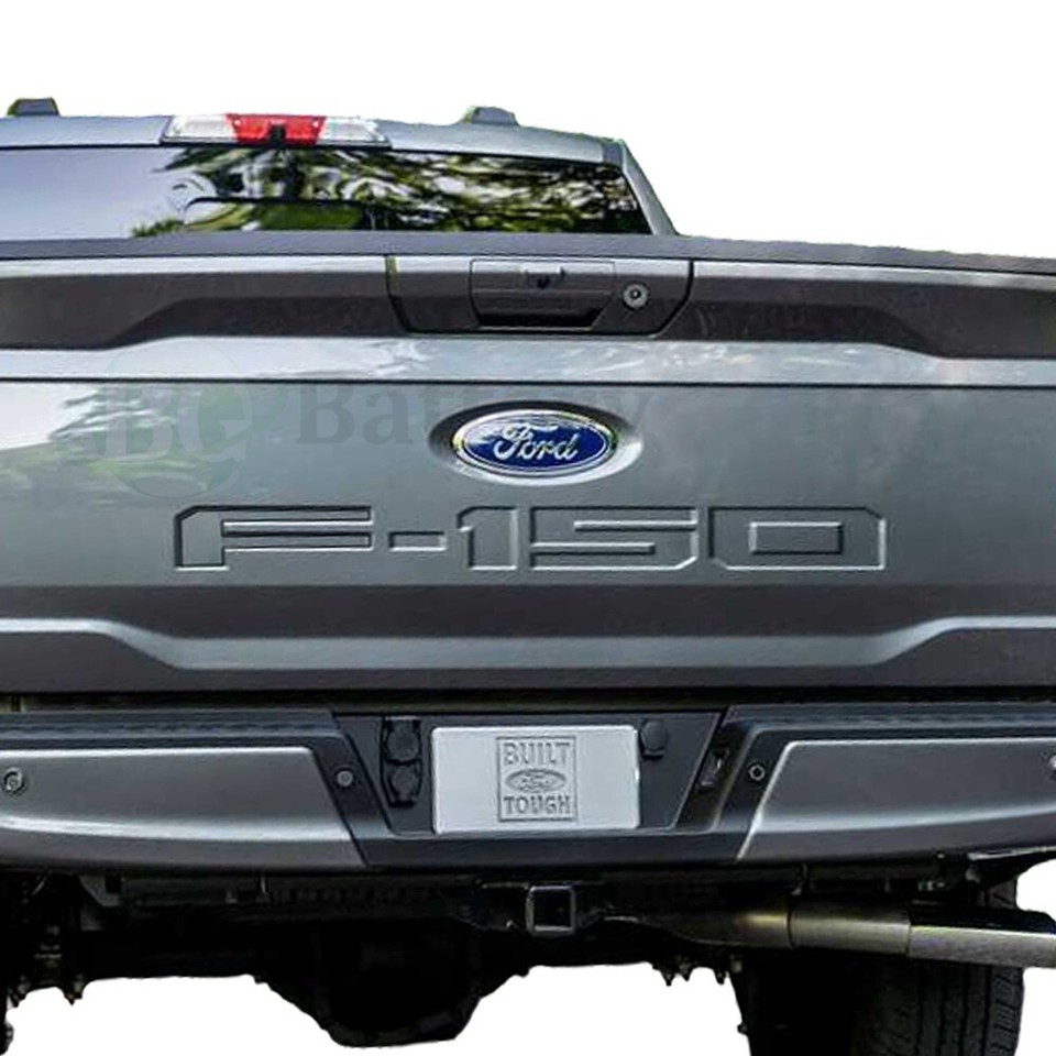 2021-2025 Ford F-150 Tailgate Rear Chrome Letters Insert Decals ...