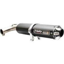 Trinity Racing STAGE 5 Slip-On Exhaust (Black) Yamaha YXZ1000R 16-17 TR-4158S-BK