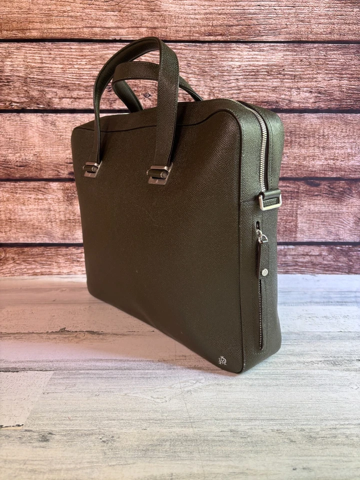 Bolso mensajero de cuero Dunhill Foto 4 de 4