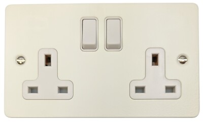 Schneider Electric Piastra Piatta Senza Viti &ndash; Presa Singola Con