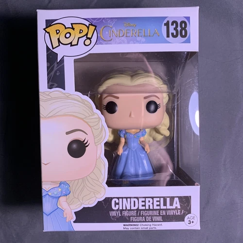 Funko Pop! Disney - Cinderella #138 - Vinyl Figure Vaulted Retired - GREAT Cond.