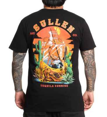 Sullen Clothing T-Shirt Tequila Sunrise Art Collective Tattoo Schädel Wüste