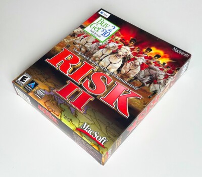 NEW / NEU ::: RISK II (Risiko 2) [MAC POWER-PC] 2000   BIG BOX   GAME SPIEL, OVP