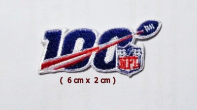 nfl 100 logo on jersey