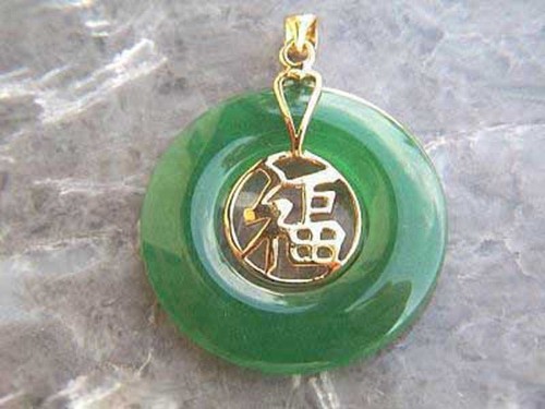 Asian Style 18K Gold Plated Donut 