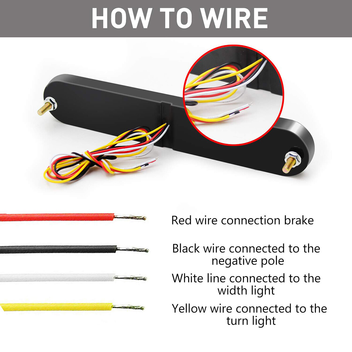 Pair Of 9-Inch LED Light Bars - Neon Flowing Turn Signal Brake Tail Lights For RVs & Trucks