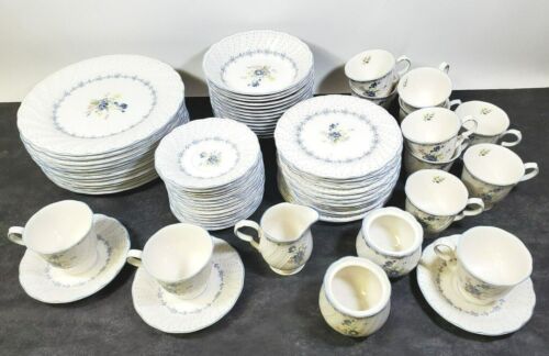 Nikko Blue Peony Dinnerware Plates Bowls Cups SOLD BY THE PIECE Excellent - Picture 1 of 24