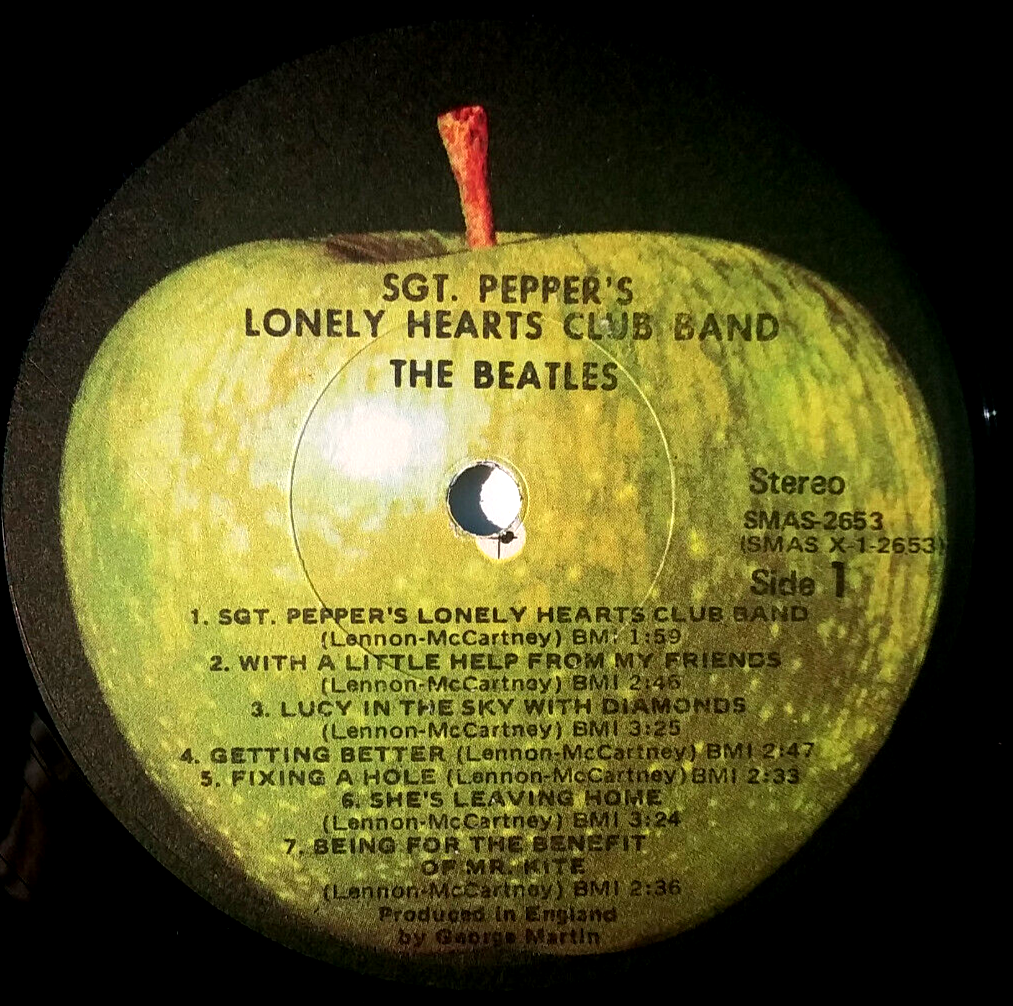 THE BEATLES - Sgt Peppers Lonely Hearts Club Band - Vinyl UK Apple