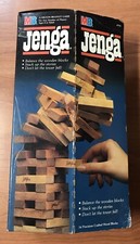 Jenga Game 1986 By Milton Bradley Hasbro Made In USA 4793