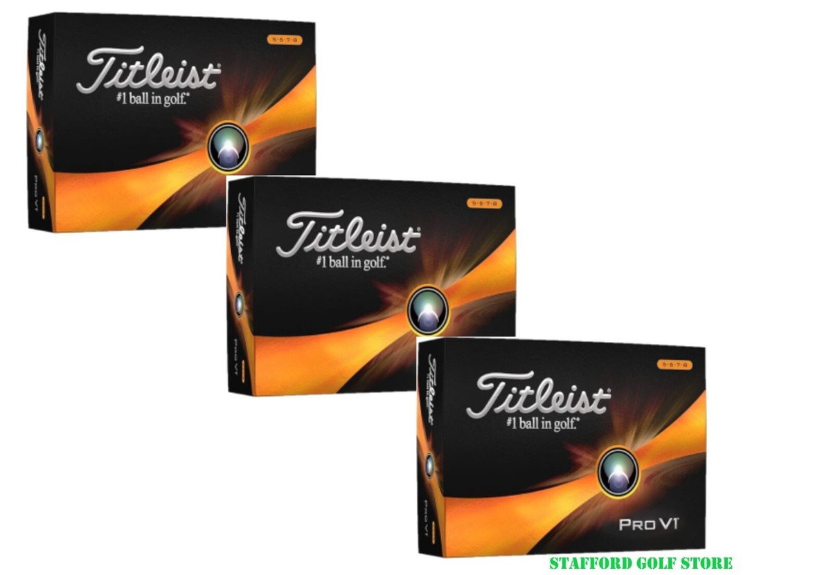 タイトリストPro v1 No.5・6・7・8 2023 Titleist Pro V1 Golf Balls 1-Dozen (#s 5, 6, 7 & 8
