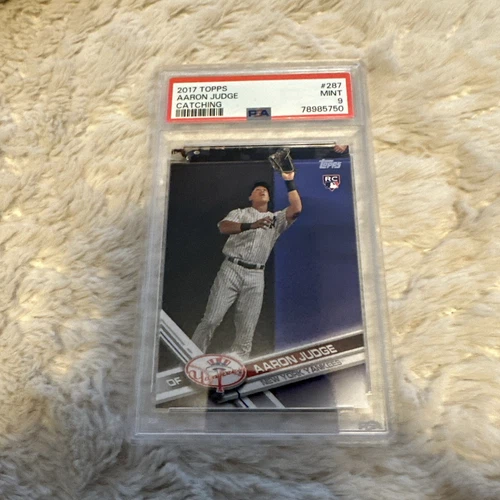 2017 Topps  #287 Aaron Judge /2017 New York Yankees Rookie RC PSA 9