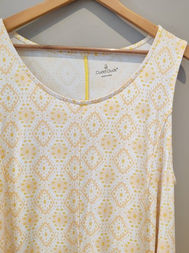 QVC Cuddl Duds Women's Summer Maxi Dress Yellow Size 3XL - Picture 2 of 4