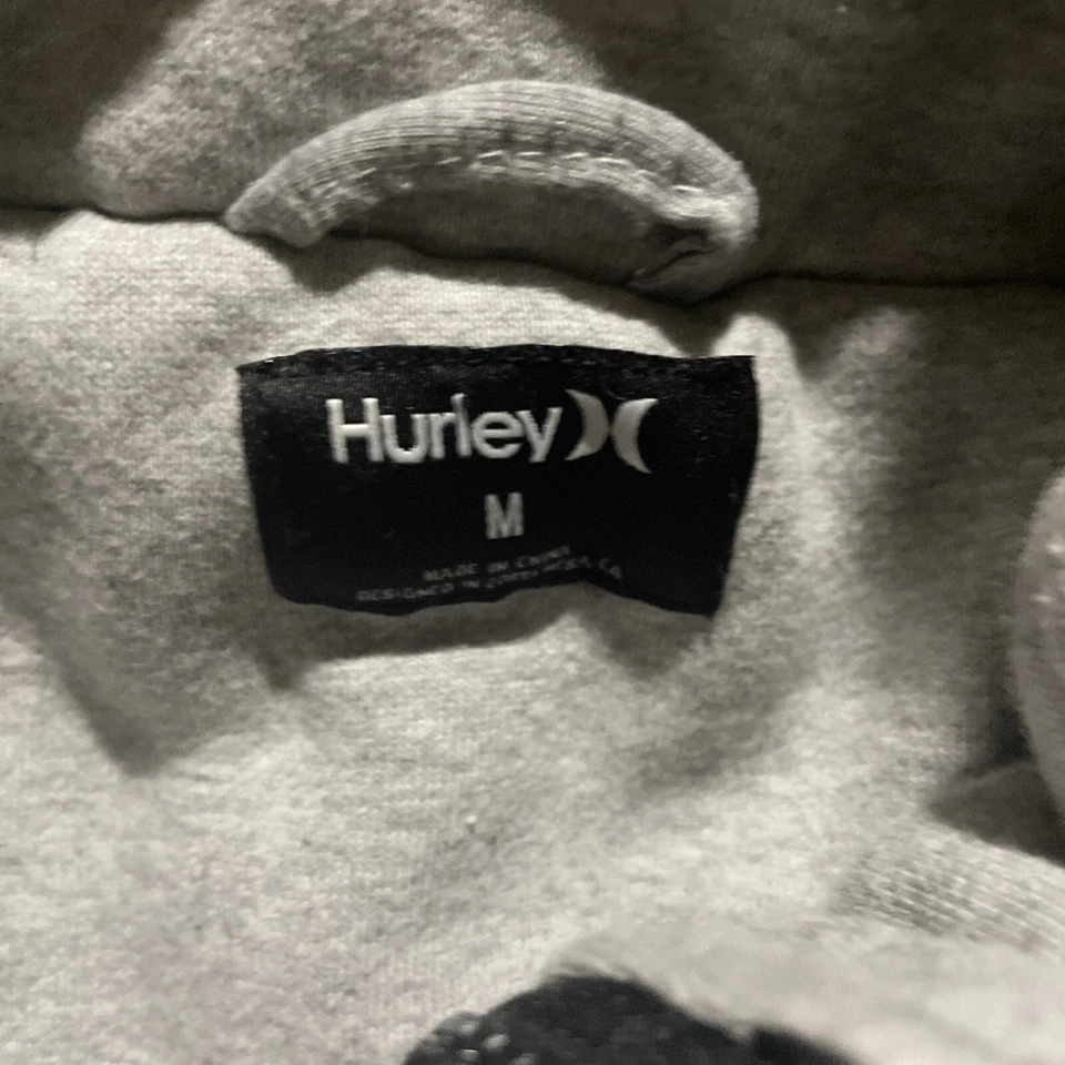 Chaqueta polar para mujer Hurley Heavy Duty gris talla mediana Foto 4 de 4