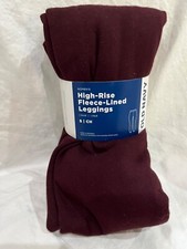 Old Navy Women's High Rise Fleece Lined High Rise Jersey Leggings Raisin Many sz