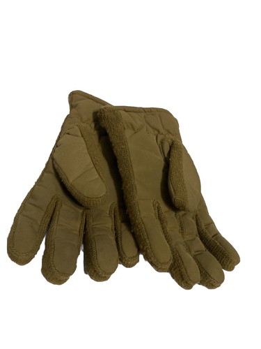 Vintage Thinsulate Gloves - Light Brown Embroidered - Size L/7.5 vtd - Picture 4 of 5