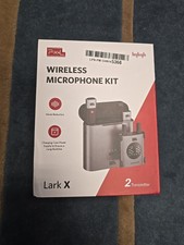 Pixel Lark X Uhf Wireless Microphone Kit Lavalier Microphone Rechargeable Case