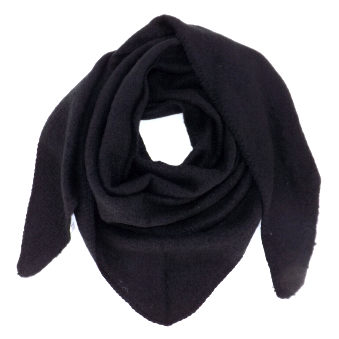 Damen Schal Winter - Kuscheliger Wolleschal Mit Blumenmuster & Lederschließe