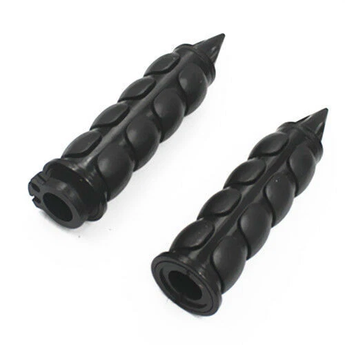 Manillar de 1" 25 mm empuñadura negra para Suzuki Boulevard Intruder 1400 Yamaha XV Foto 3 de 4