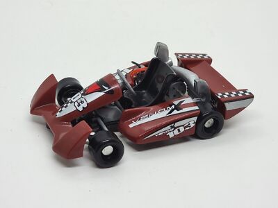 Vintage 2001 G-Karts Spin Master Toys die cast Go-Kart Venom #103 Burgundy Rare