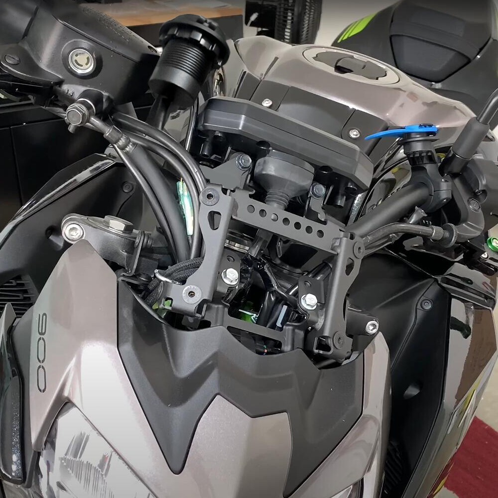 Fast Charger USB Type-C PD Port Kit w/Connector For KAWASAKI Z900