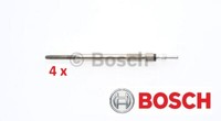 4X Bosch Diesel GlüHkerze 0250203002 GLP016 FüR Fiat Ford Opel Suzuki