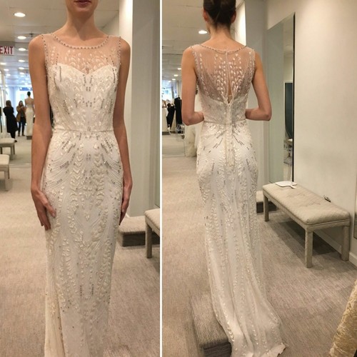 VESTITO, ABITO DA SPOSA JENNY PACKHAM HERMIA | eBay