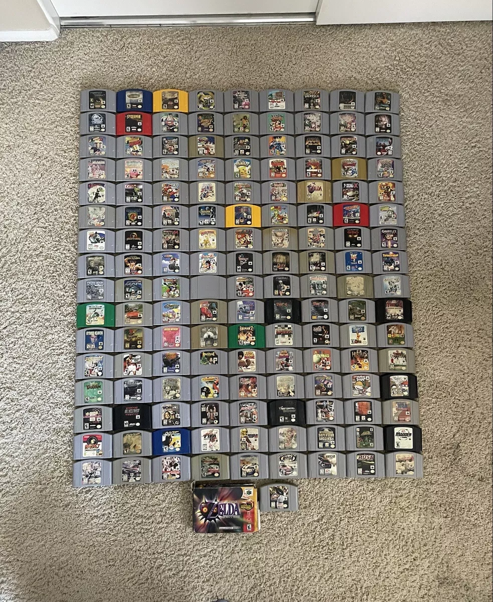 200+ AUTHENTIC NINTENDO 64 N64 GAMES BUNDLE LOT *PICK amp; CHOOSE* SHIPS  SAME DAY!! eBay