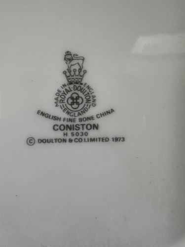Royal Doulton Coniston 6" Bread plates lot of 6 Bone china england - Picture 5 of 11