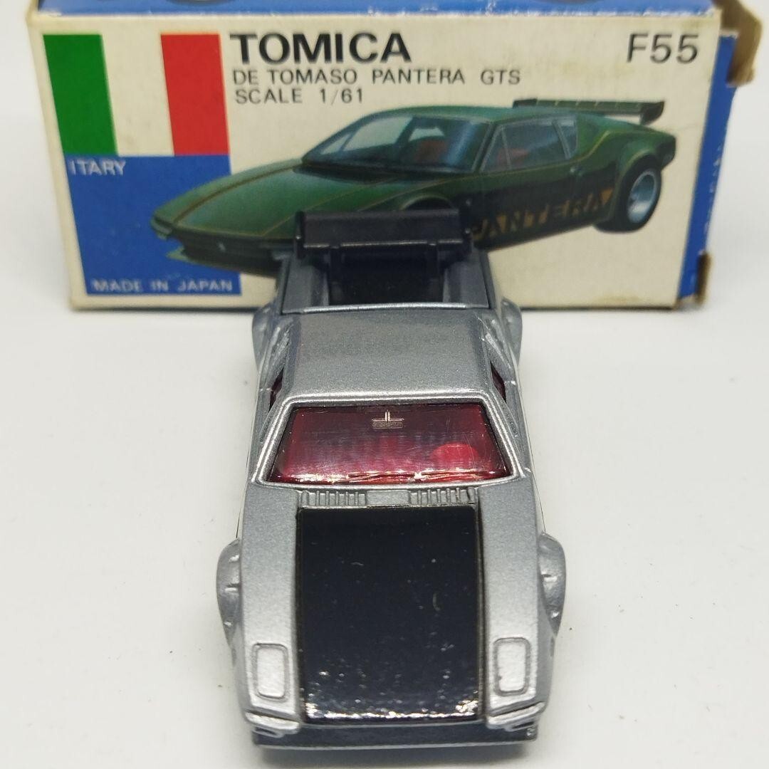 トミカ 外国車シリーズ F55 デ トマソ パンテーラ GTS TOMY ミニカーショップ ケンボックス トミカ 青箱☆F55☆デ トマソ
