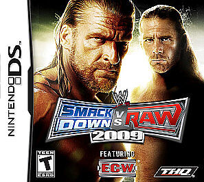 Wwe Smackdown Vs Raw 09 Featuring Ecw Nintendo Ds 08 For Sale Online Ebay