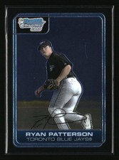 2006 Bowman Chrome #BC165 Ryan Patterson Black