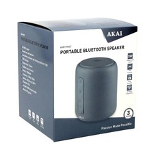 Akai Altoparlante Bluetooth Portatile Grigio
