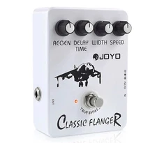 JOYO JF-07 Classic Flanger Metallic Flange Sounds Guitar Effect Pedal True Bypas