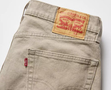 SELLING FAST LEVI'S 505  Regular Fit Men's Jeans, Desert Taupe - Brown - Stretch