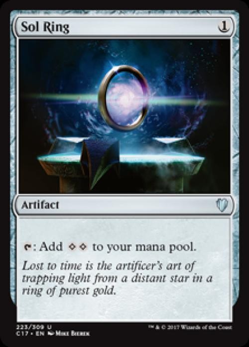 Sol Ring - Light Play MTG Commander 2017