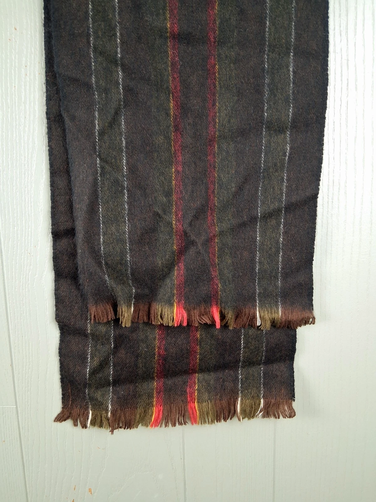 Christian Dior 100% laine d'agneau foulard homme léger vintage de Grande Britannique
