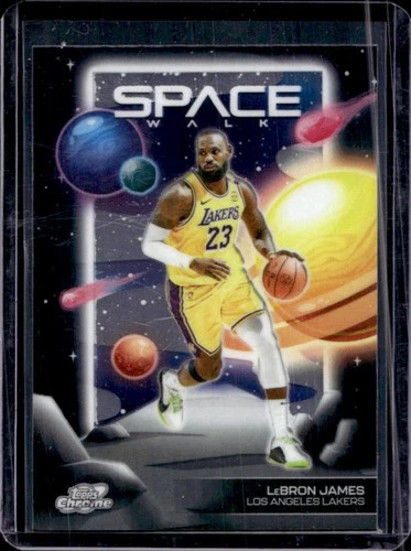 2025 Topps Cosmic Chrome LeBron James Base (RAW)