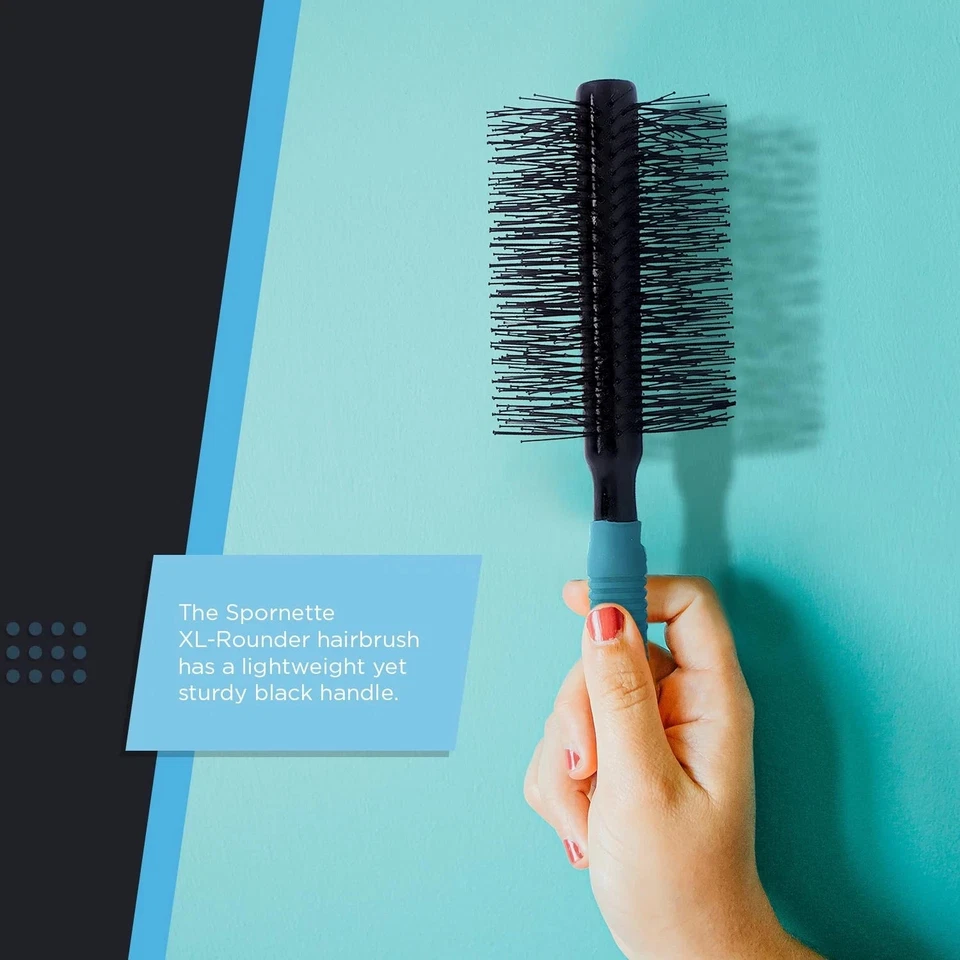Double Stranded XL round Brush, Nylon Bristles - round Brush for Straightening, - Image 4 of 4